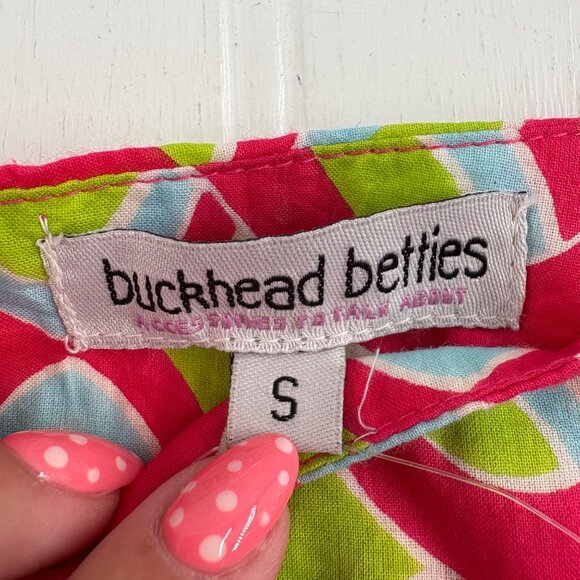 Buckhead Betties Cotton Scallop Hem Skirt S - Picture 2 of 5